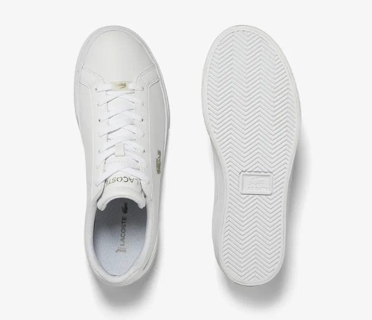 EVA hard - sole - feature shoes Men's Lacoste Lerond Pro 123 3 CMA (White)