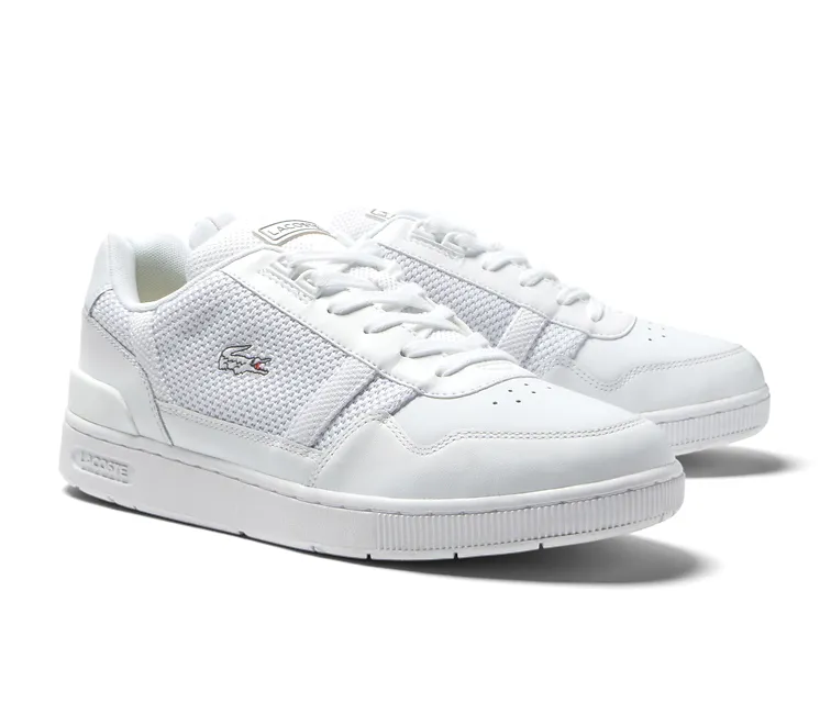 daily user Men's Lacoste T-Clip 123 3 SMA (White)