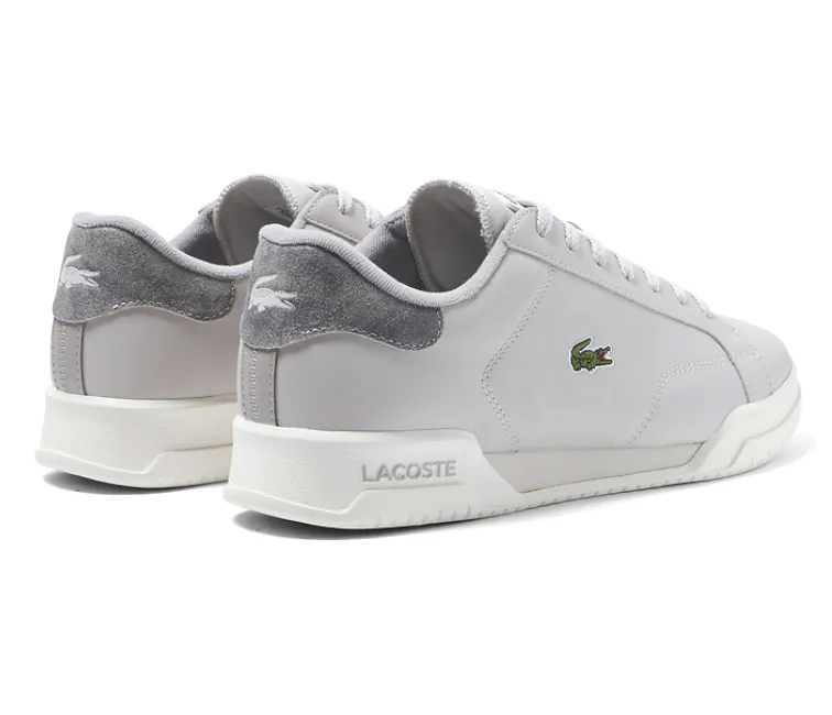 Men's Lacoste Twin Serve 222 1 SMA (White/Off White) Comfortable Upper Material