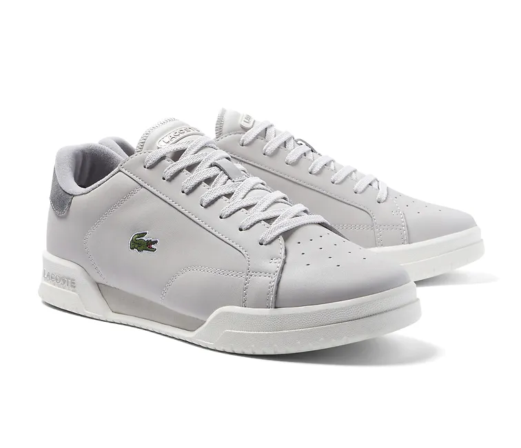 street Men's Lacoste Twin Serve 222 1 SMA (White/Off White)
