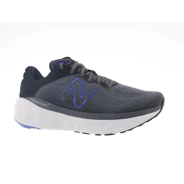 Mens New Balance Fresh Foam X 840V1 in Castlerock/Marine Blue/Black/Silver Metallic Fit To Move Trail Comfort