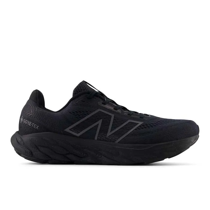 Mens New Balance Fresh Foam X 880v14 Gore-Tex in Black/Phantom/Magnet Ventilated Tongue Design Comfortable Use