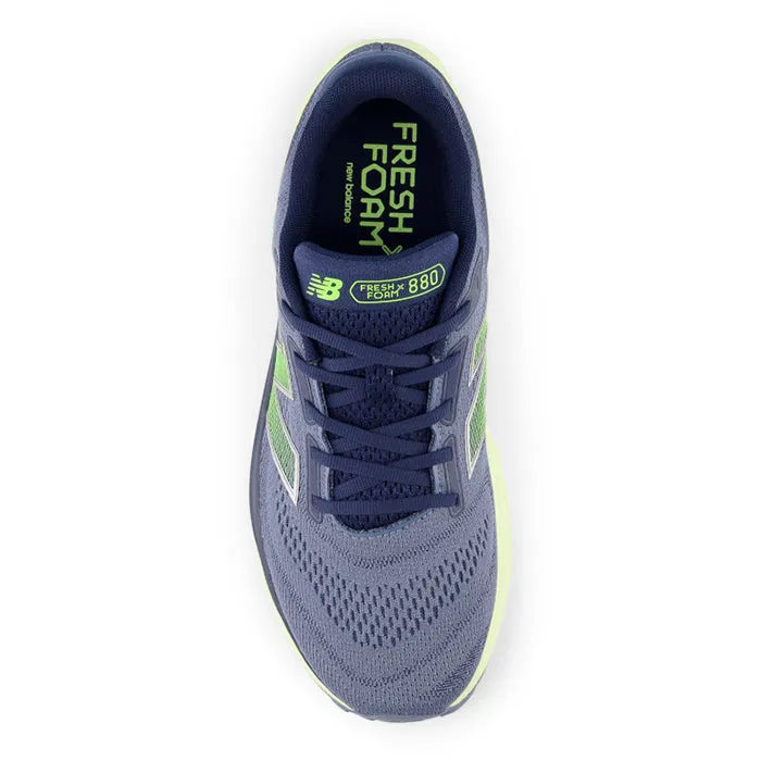 Fast Outing Track Day Mens New Balance Fresh Foam X 880v14 in Arctic Grey/Limelight/Nb Navy