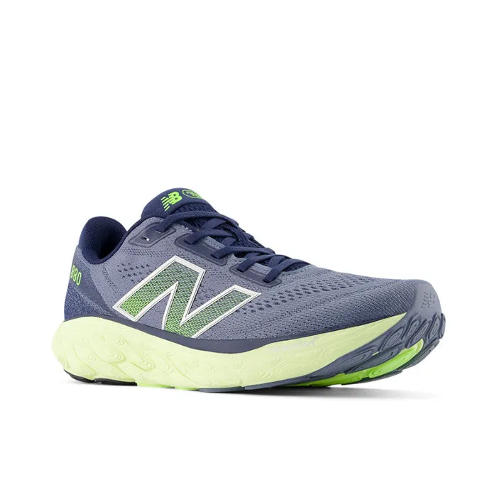 Neutral Frame Iconic Style Mens New Balance Fresh Foam X 880v14 in Arctic Grey/Limelight/Nb Navy