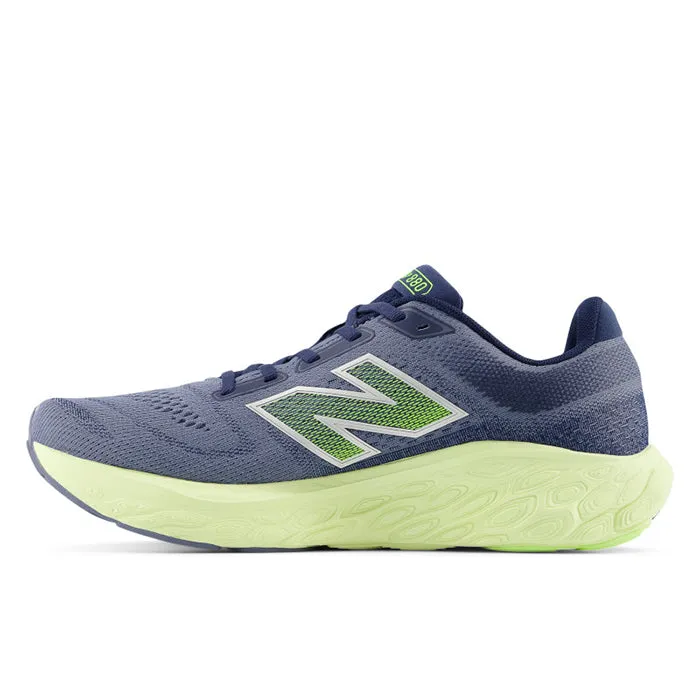 Mens New Balance Fresh Foam X 880v14 in Arctic Grey/Limelight/Nb Navy Step Ready