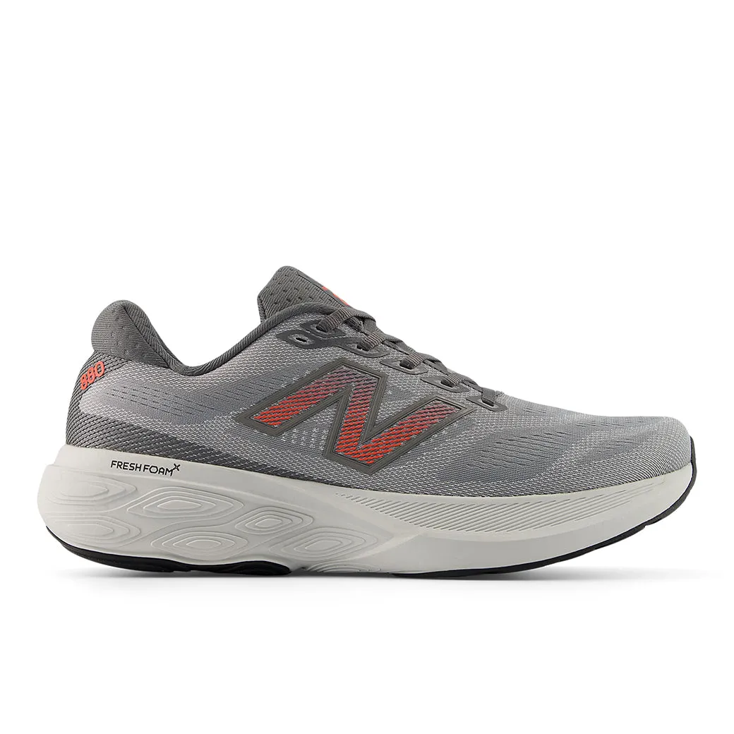 Mens New Balance Fresh Foam X 880v14 in Slate Grey/Reflection/Lime Leaf indoor activities Impact Cushion