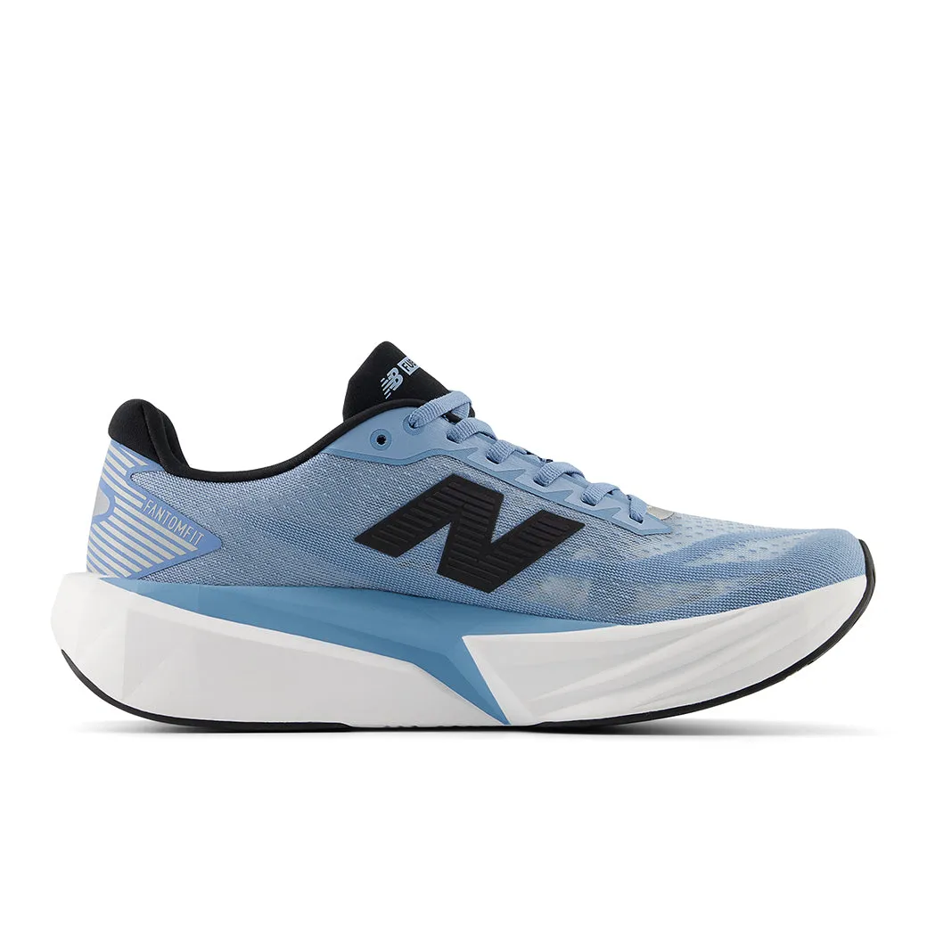 Impact Resistance Mens New Balance FuelCell Rebelv5 in Still Water/Raincloud/White