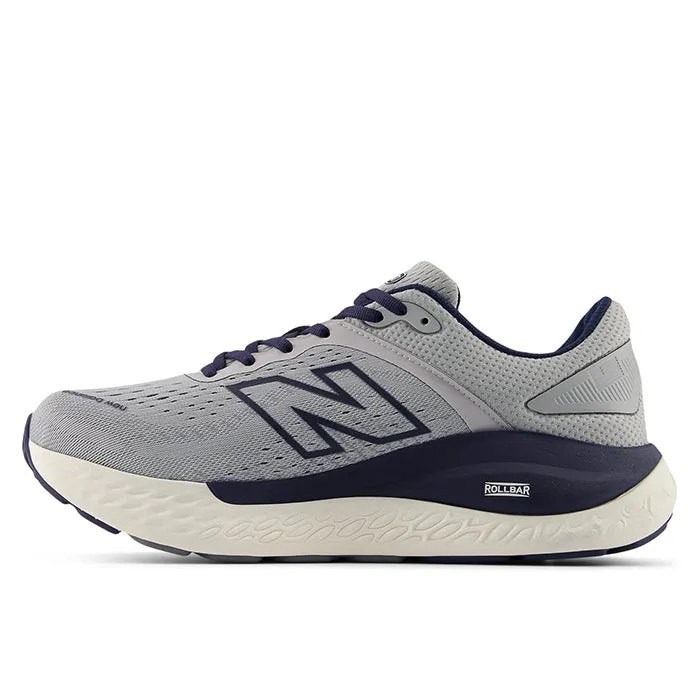 Basic Neutral Freedom Steps Mens New Balance Made in USA 1540v4 in Quartz Grey/Navy