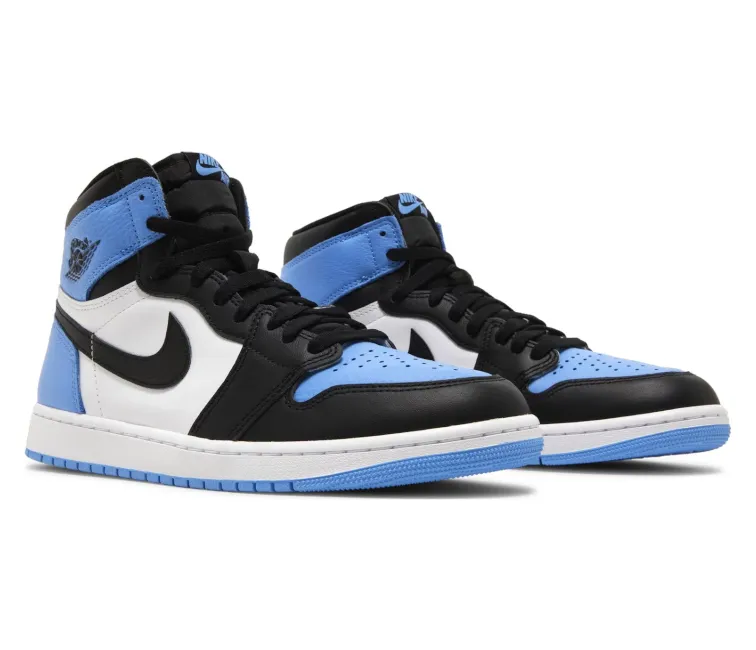 NylonMesh Orthopedic - friendly Men's Nike Air Jordan 1 High (UNC Toe)