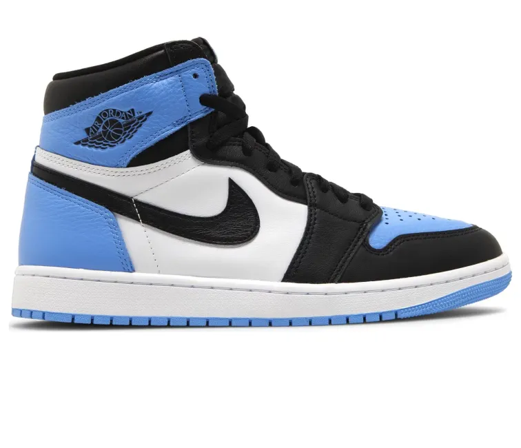 ultramarathon running Light Motion Men's Nike Air Jordan 1 High (UNC Toe)