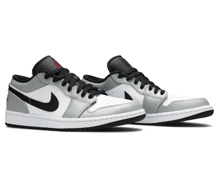 hypoallergenic running wear Men's Nike Air Jordan 1 Low (Light Smoke Grey)