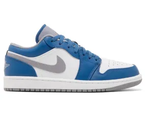 dot - pattern shoes Men's Nike Air Jordan 1 Low (True Blue)