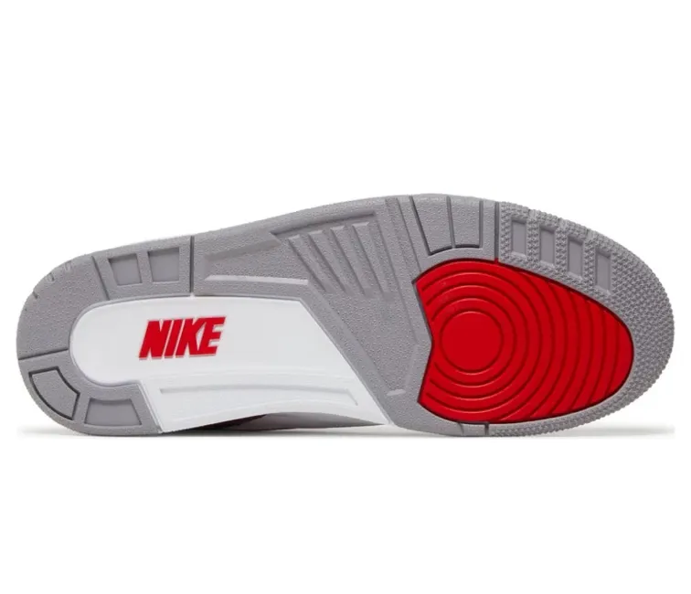Smooth Insole running on beach shoes Men??s Nike Air Jordan 3 Retro 2022 (Fire Red)