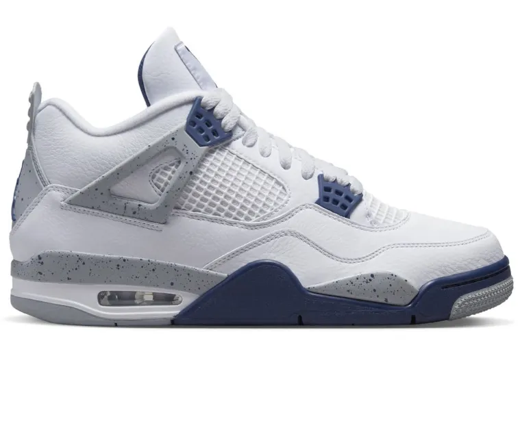 Propulsion Technology Men's Nike Air Jordan 4 Retro (Midnight Navy)