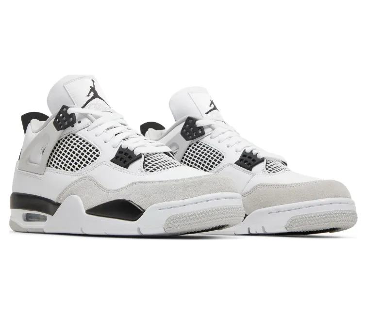 Custom - made Mens Nike Air Jordan 4 Retro (Military Black)