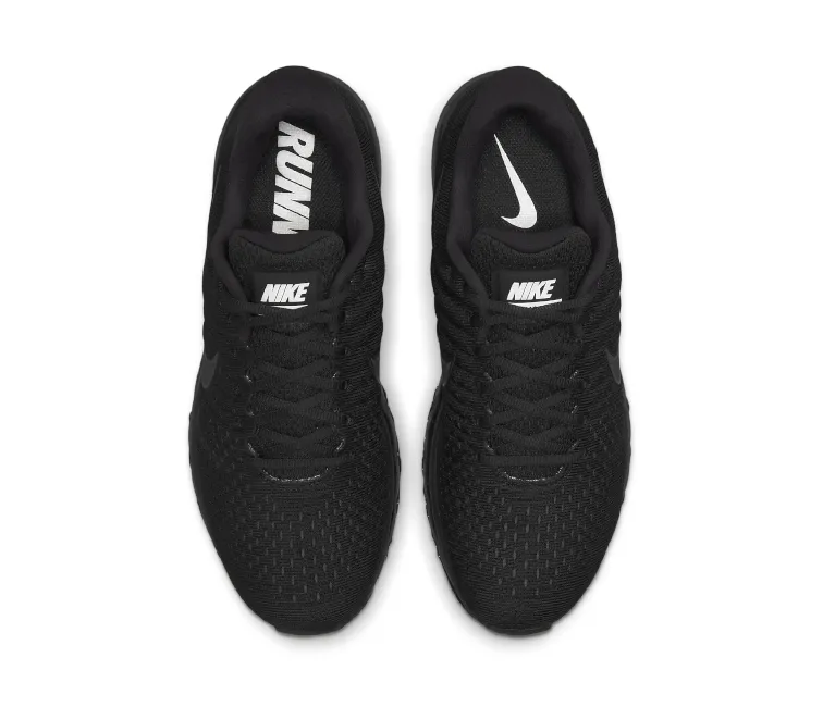 running in groups Men's Nike Air Max 2017 (Triple Black)