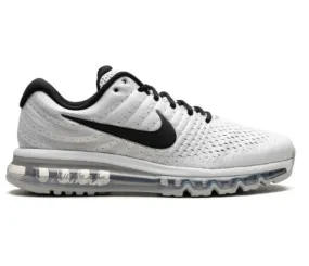 sprint training Men's Nike Air Max 2017 (White/Pure Platinum)