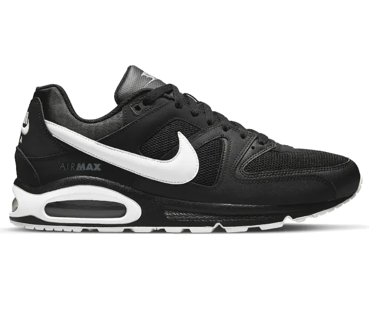 Comfortable Foot Arch synthetic shoes Men's Nike Air Max Command (Black/White)
