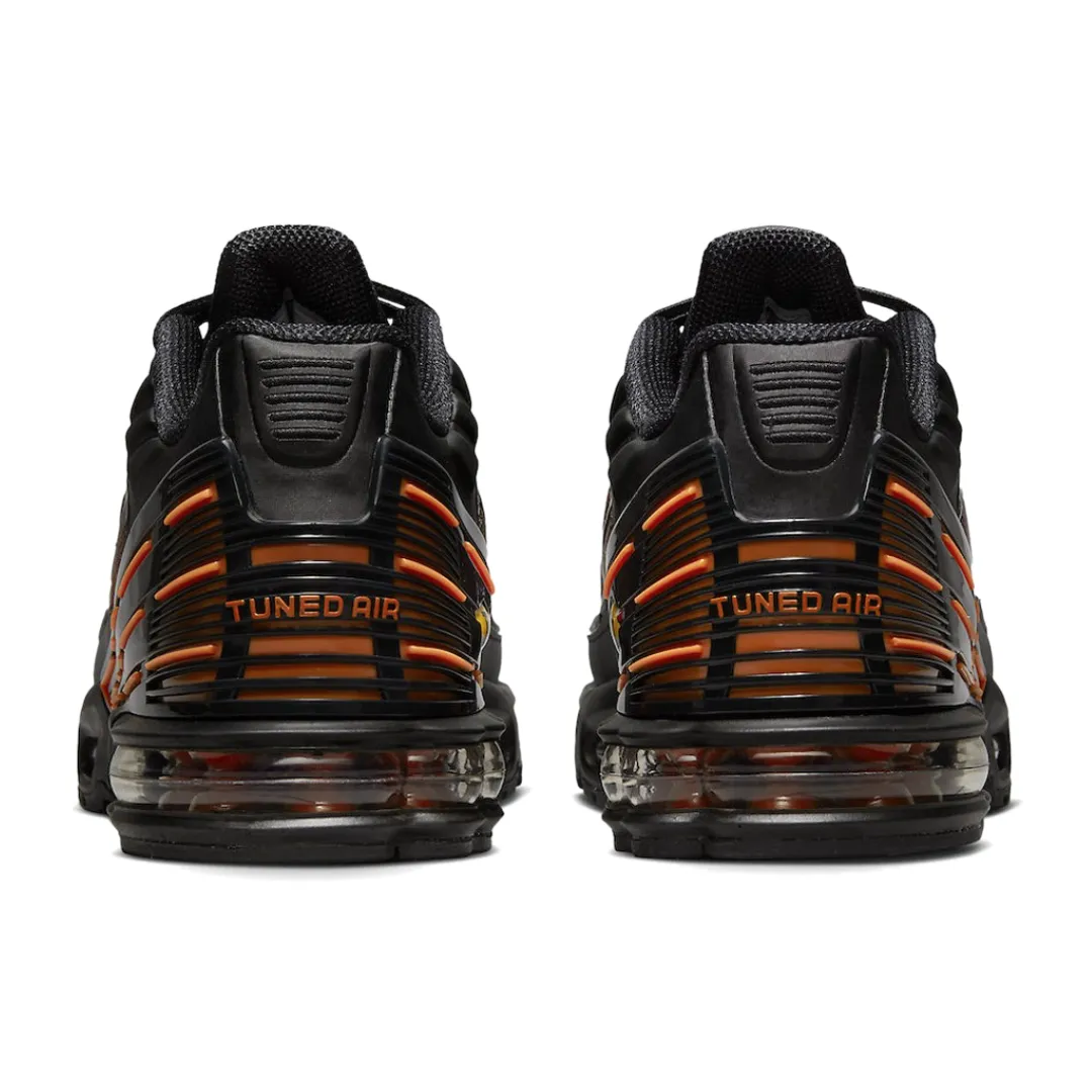 adventure shoes Men's Nike Air Max Plus TN 3 (Black/Safety Orange)