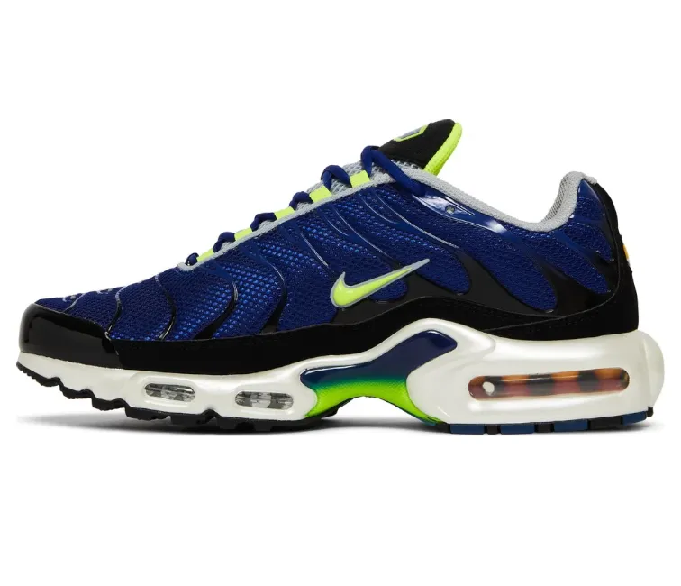 stretchy upper shoes Men's Nike Air Max Plus TN (Atlantic Blue)