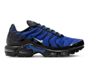 Men's Nike Air Max Plus TN (Black Racer Blue) heel - support - mechanism shoes green running shoes