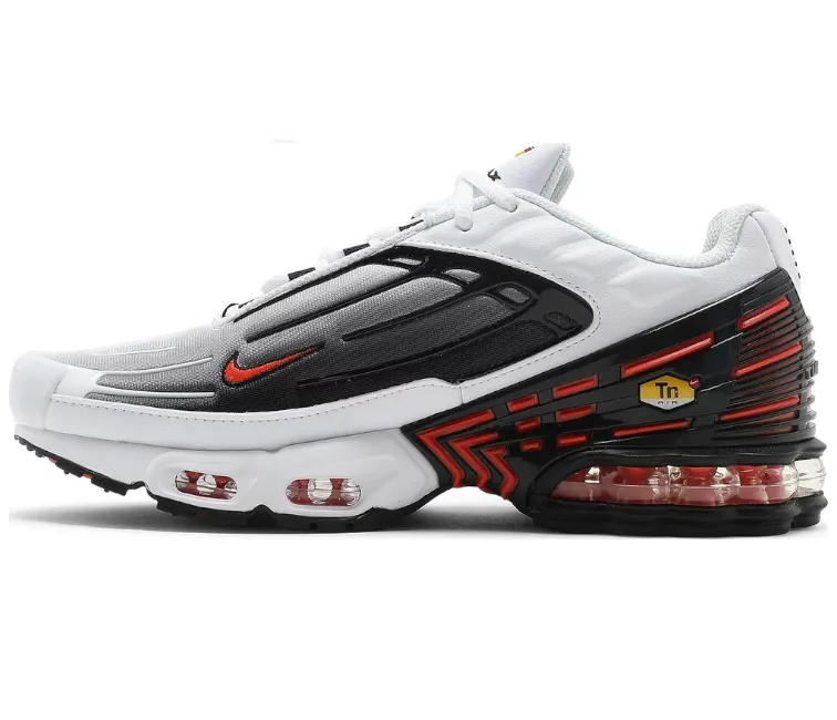 zipper closure shoes Puma Suede Men's Nike Air Max Plus TN III (White/Team Orange)