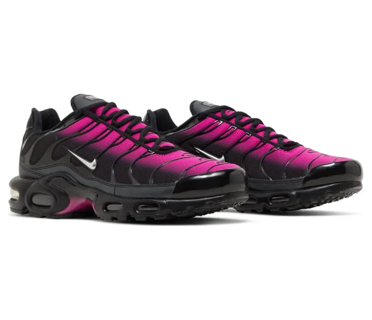 noiseless - movement - stealth shoes tie - dye - design shoes Men's Nike Air Max Plus TN (Pink Deadpool)