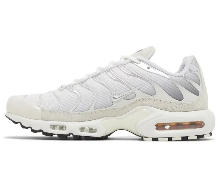 Men's Nike Air Max Plus TN (Pure Platinum) Hilly Running running in light rain shoes