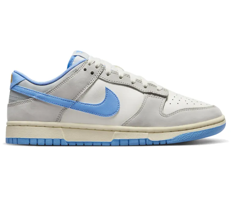 Men's Nike Dunk Low (Sail/University Blue) humid - weather shoes