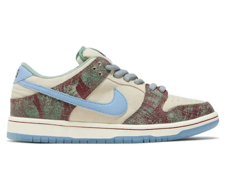 Good Traction EVA sole shoes Men's Nike Dunk Low SB x Crenshaw