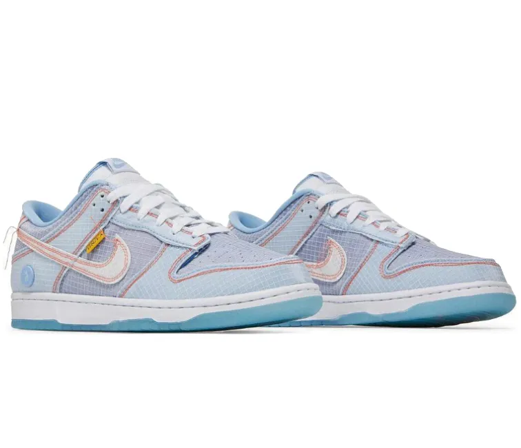 Men??s Nike Dunk Low Union LA Passport Pack (Argon) high - heeled - feature shoes all - terrain