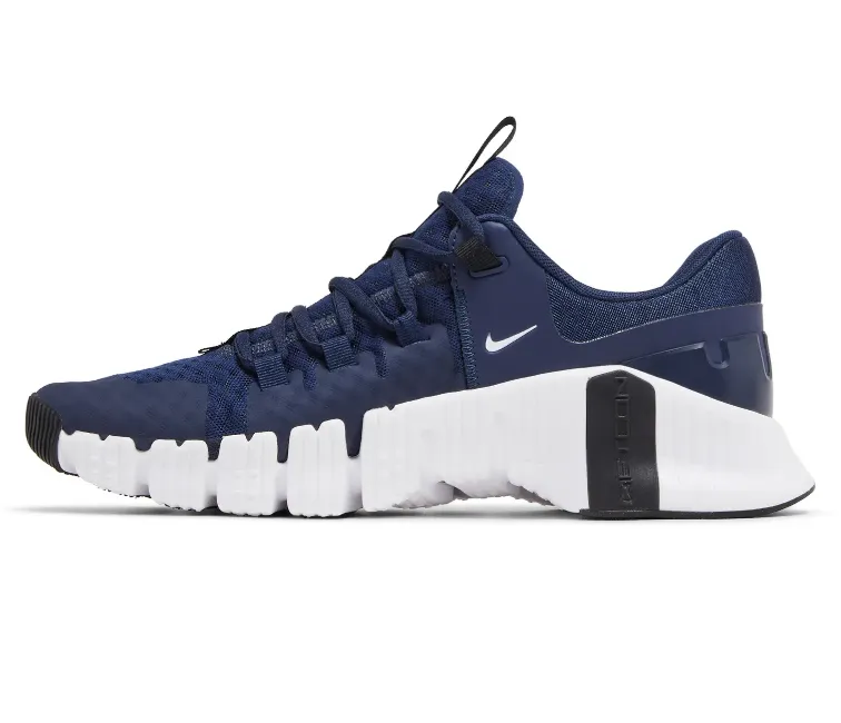 Men's Nike Free Metcon 5 (College Navy) Mid - foot striker