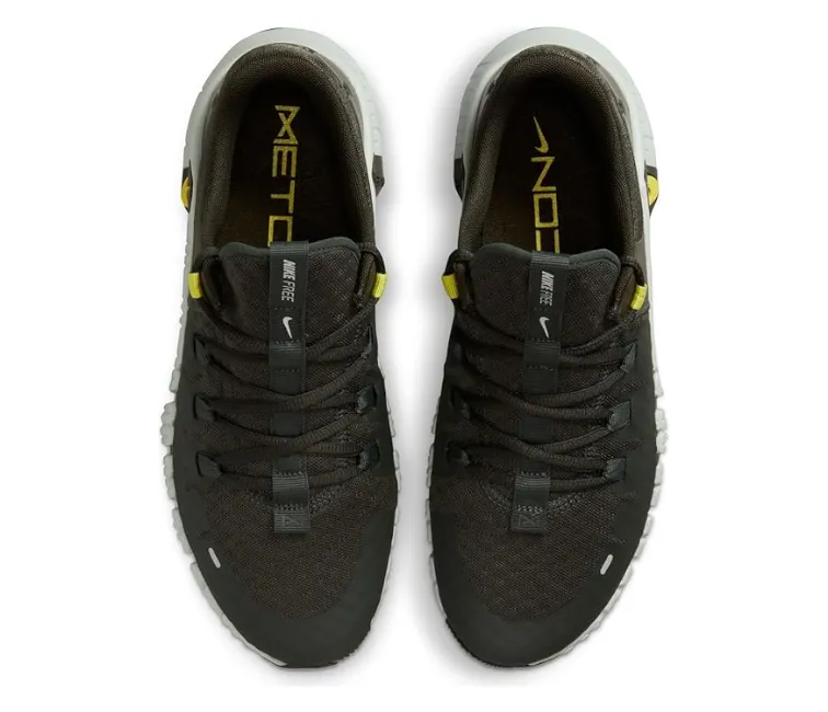 fitness shoes Memory Foam Men's Nike Free Metcon 5 (Olive/Volt)