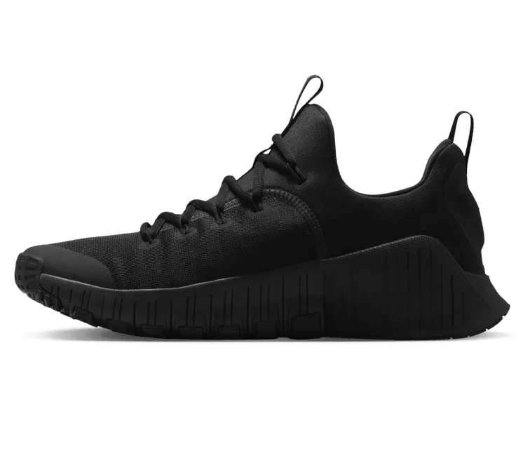 running shoes for senior men Men's Nike Free Metcon 6 (Triple Black)