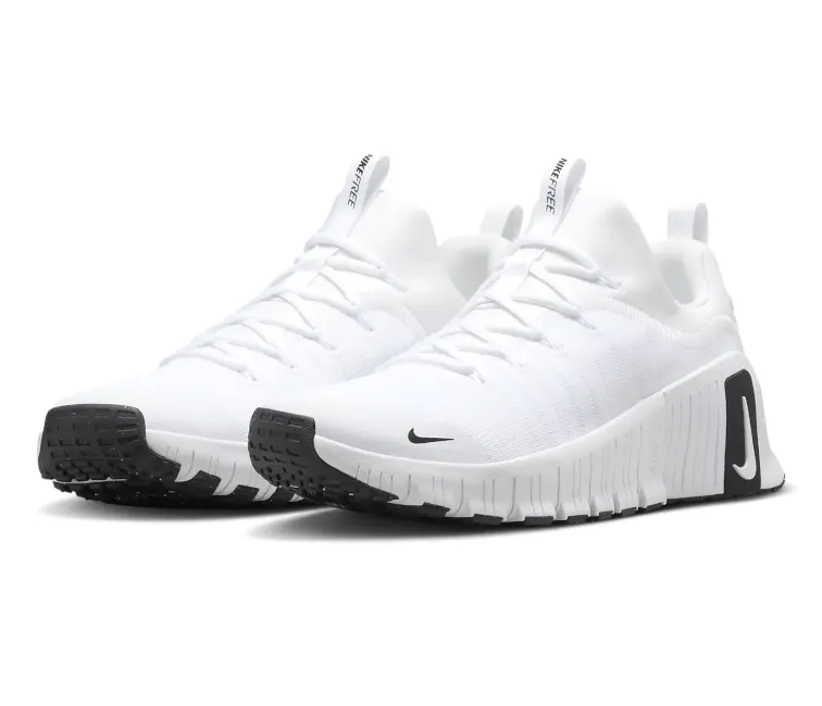 no - toe - spring shoes Men's Nike Free Metcon 6 (White/Black)