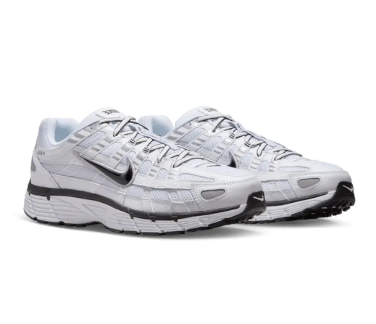Men??s Nike P-6000 (White/Black) Quick Sprint running in color runs shoes