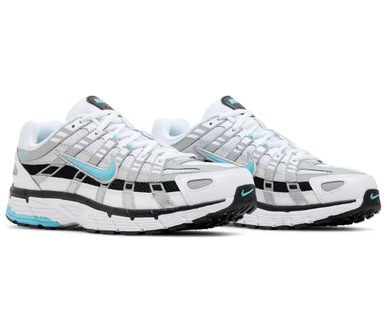 Mens Nike P-6000 (White/Dusty Cactus) senior shoes Smooth Step
