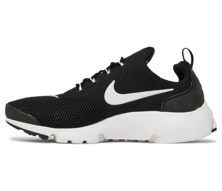 Men's Nike Presto Fly (Black/White) Shock Zone workout footwear