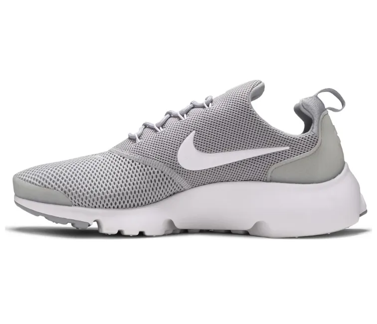 Smooth interior running for fun Men's Nike Presto Fly (Wolf Grey)