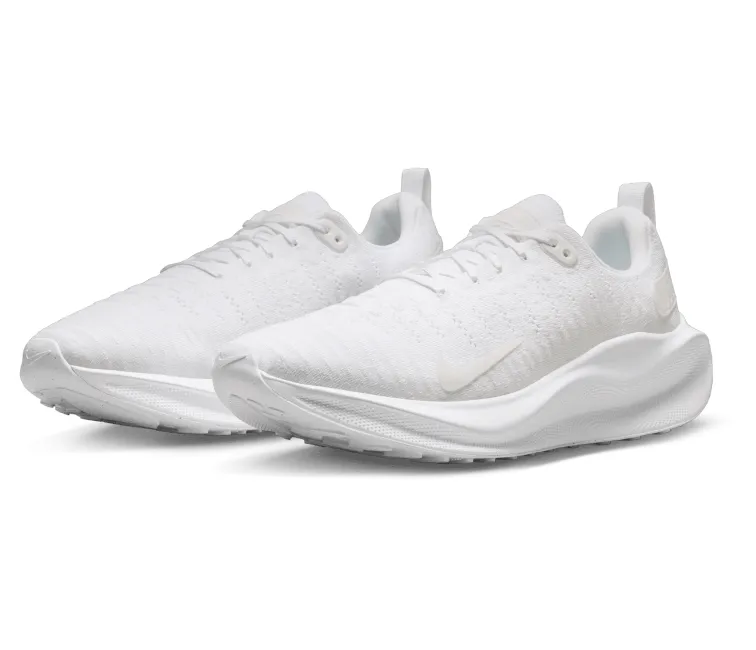 MidTop Mens Nike React Infinity Run 4 (Triple White)