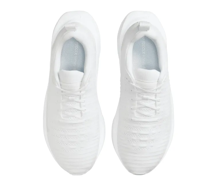 Comfort Fitment running in evening Mens Nike React Infinity Run 4 (Triple White)