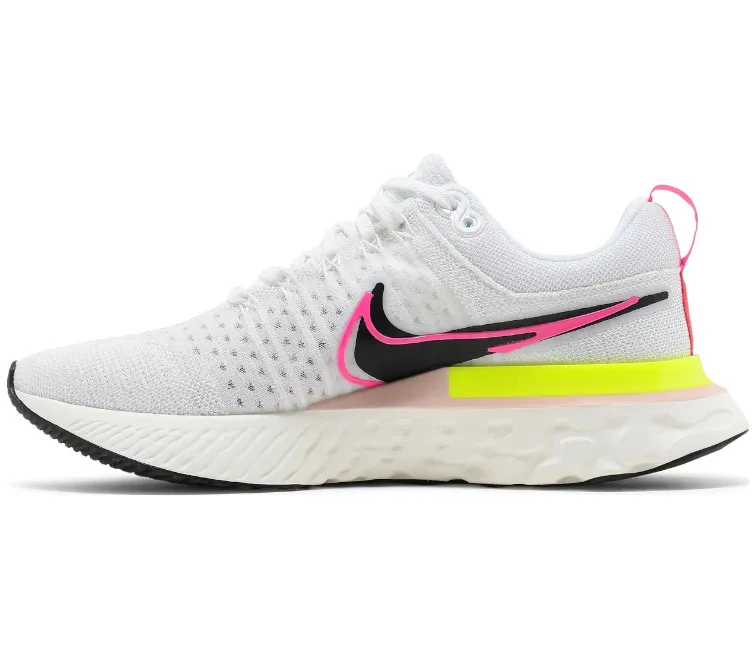 slip - on Stretchable Material Mens Nike React Infinity Run FK 2 (Sail / Pink Blast)