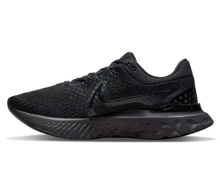 Men??s Nike React Infinity Run FK3 (Black/Black) fun runs