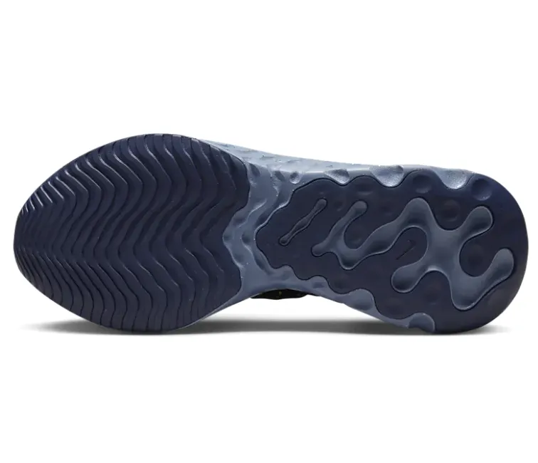 night - running Men??s Nike React Phantom Run FK 2 (Black/Hyper Royal)