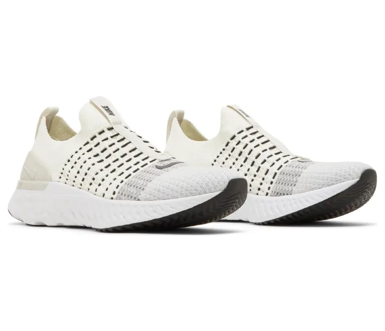 white running shoes post - injury running shoes Men's Nike React Phantom Run FK 2 (Sail/Light Bone)