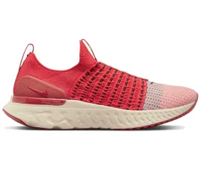 Men's Nike React Phantom Run FK 2 (Siren Red) non - stretchy upper shoes