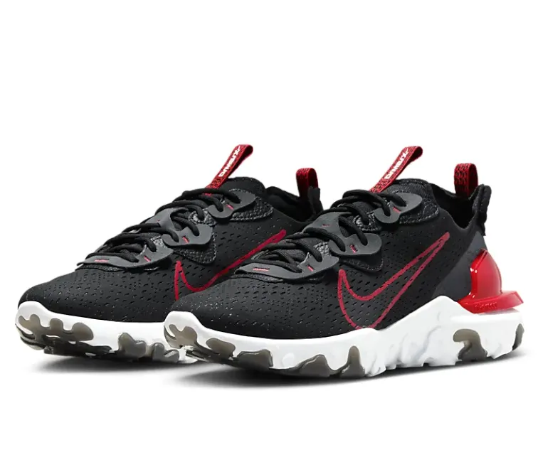 Men's Nike React Vision Dimsix (Black/Red) Multi - terrain calorie - burning