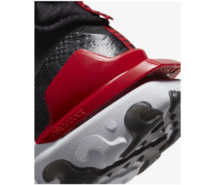 self - confidence park - running shoes Men's Nike React Vision Dimsix (Black/Red)