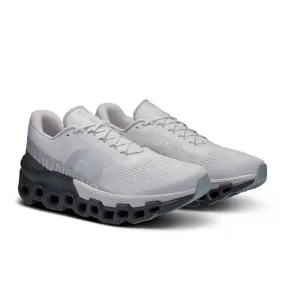 Mens On Running Cloudmonster 2 in Frost/Rock Ankle Cushioning Urban Path