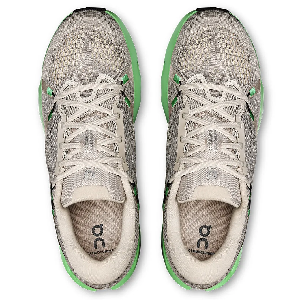 Energy Boost Stitchless Seams Mens On Running Cloudsurfer 2 in Truffle/Honeydew